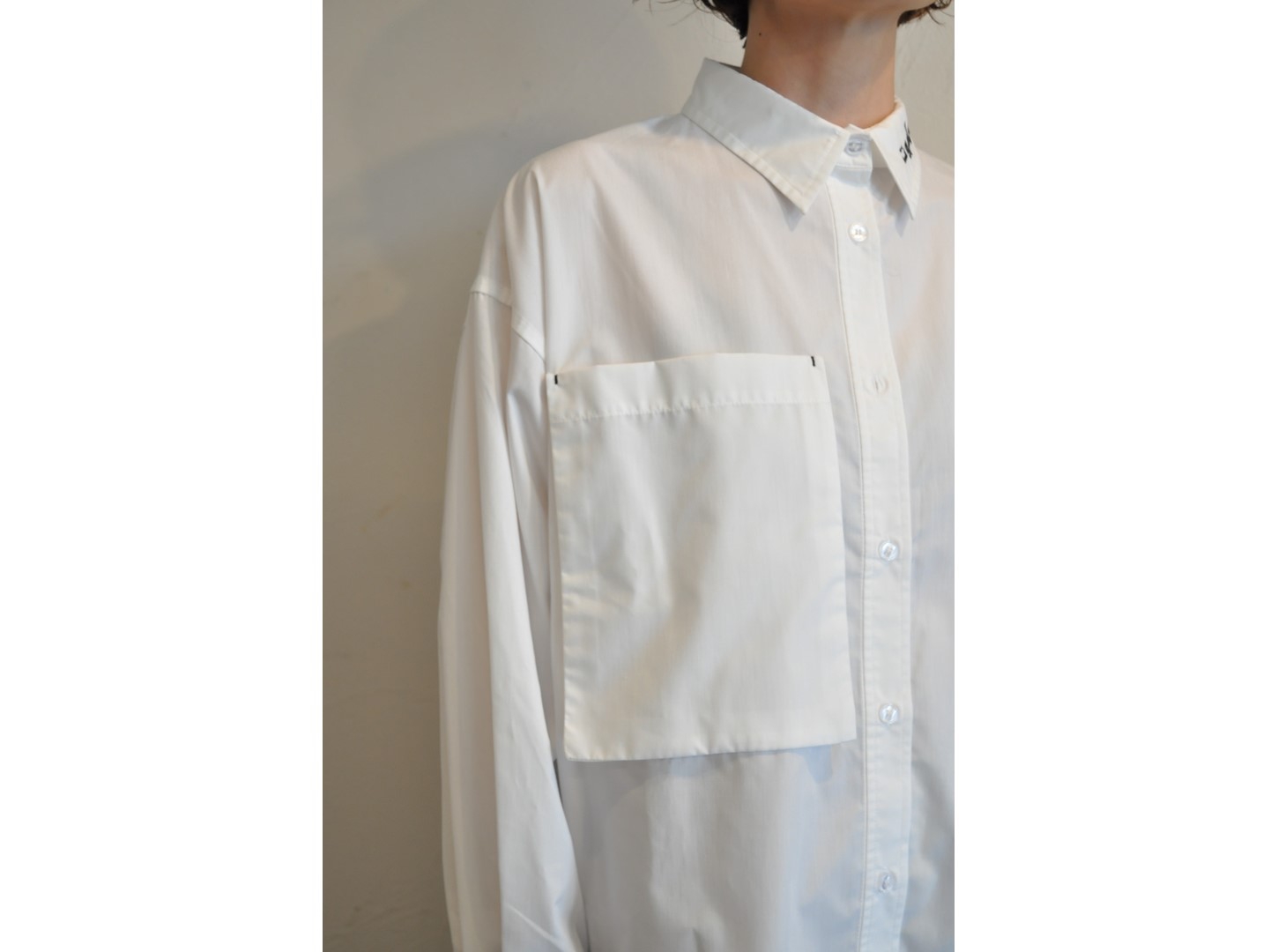 専用です‼️今季秋冬物トーマスマグパイのビックカラーシャツホワイト