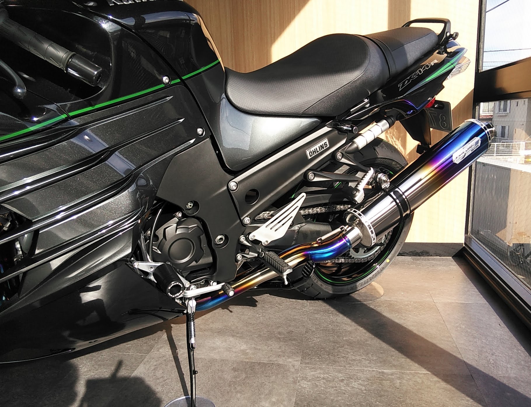 ZX-14Rチタンマフラー他 | K's-STYLE -バイクのカスタムパーツ