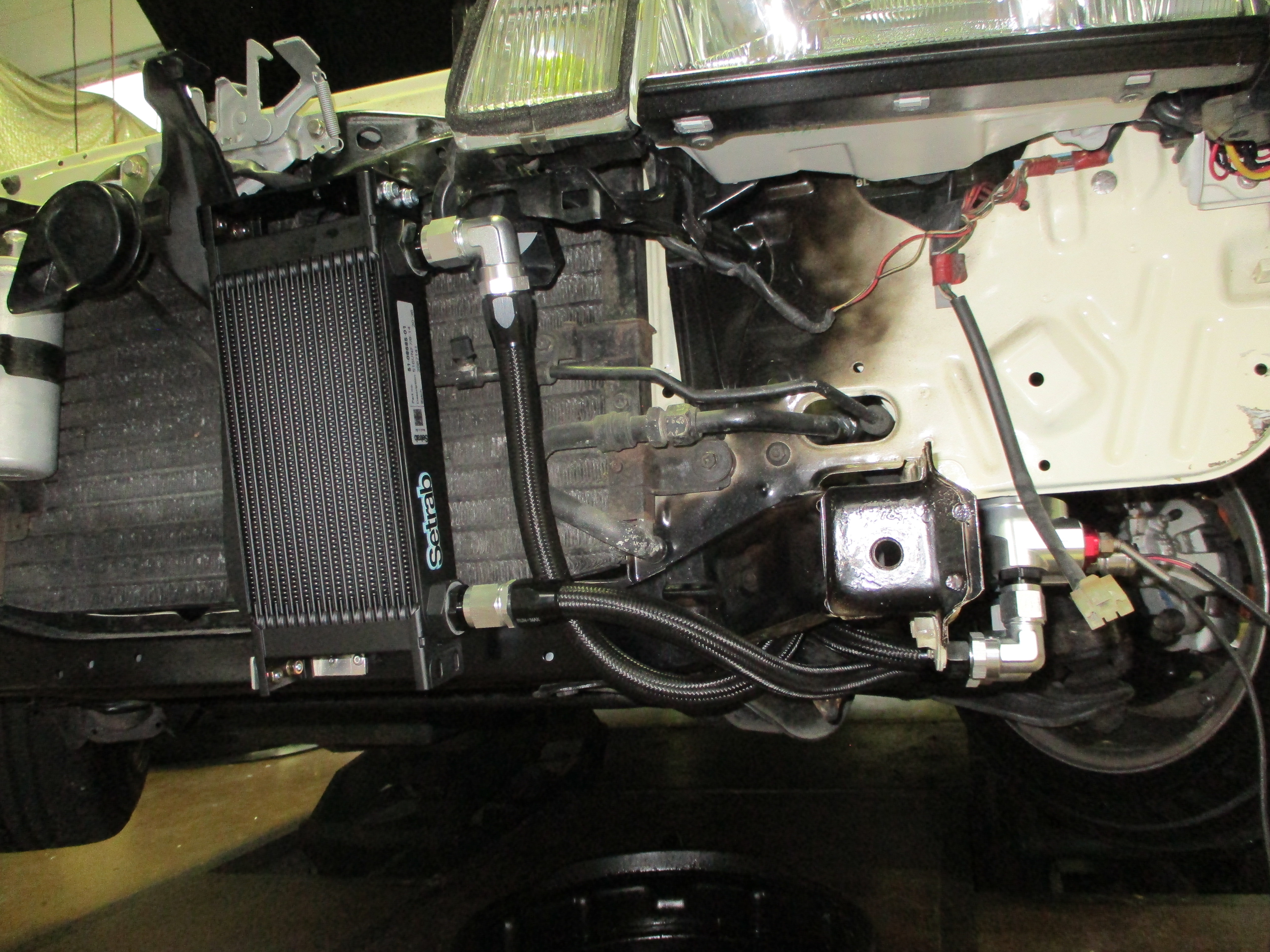 AE86 エレメント移動式オイルクーラー | Racing Service YASU ~total