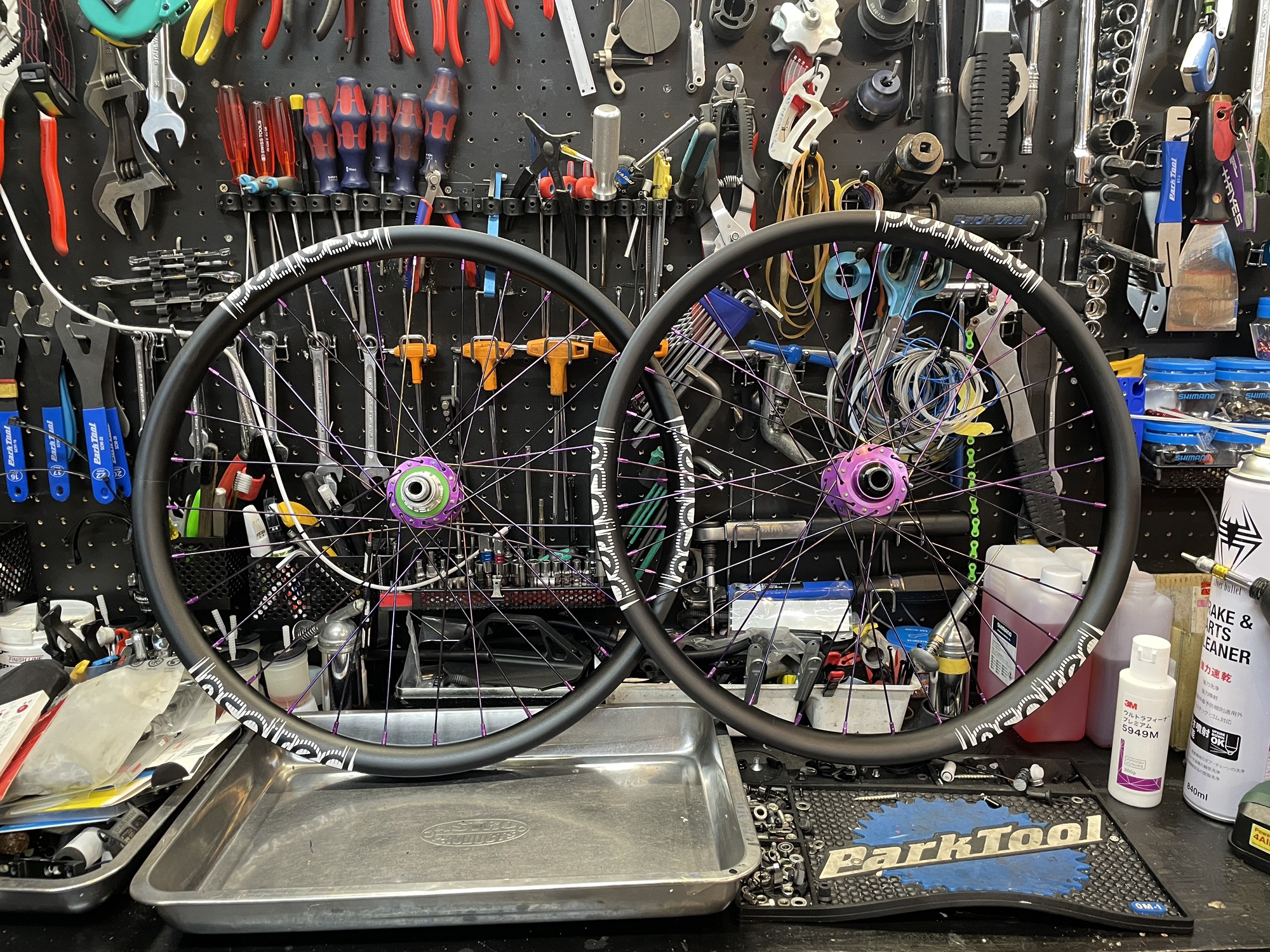 手組ホイール】24インチ/MTB/inspired/HOPE/SAPIM/キッズマウンテン