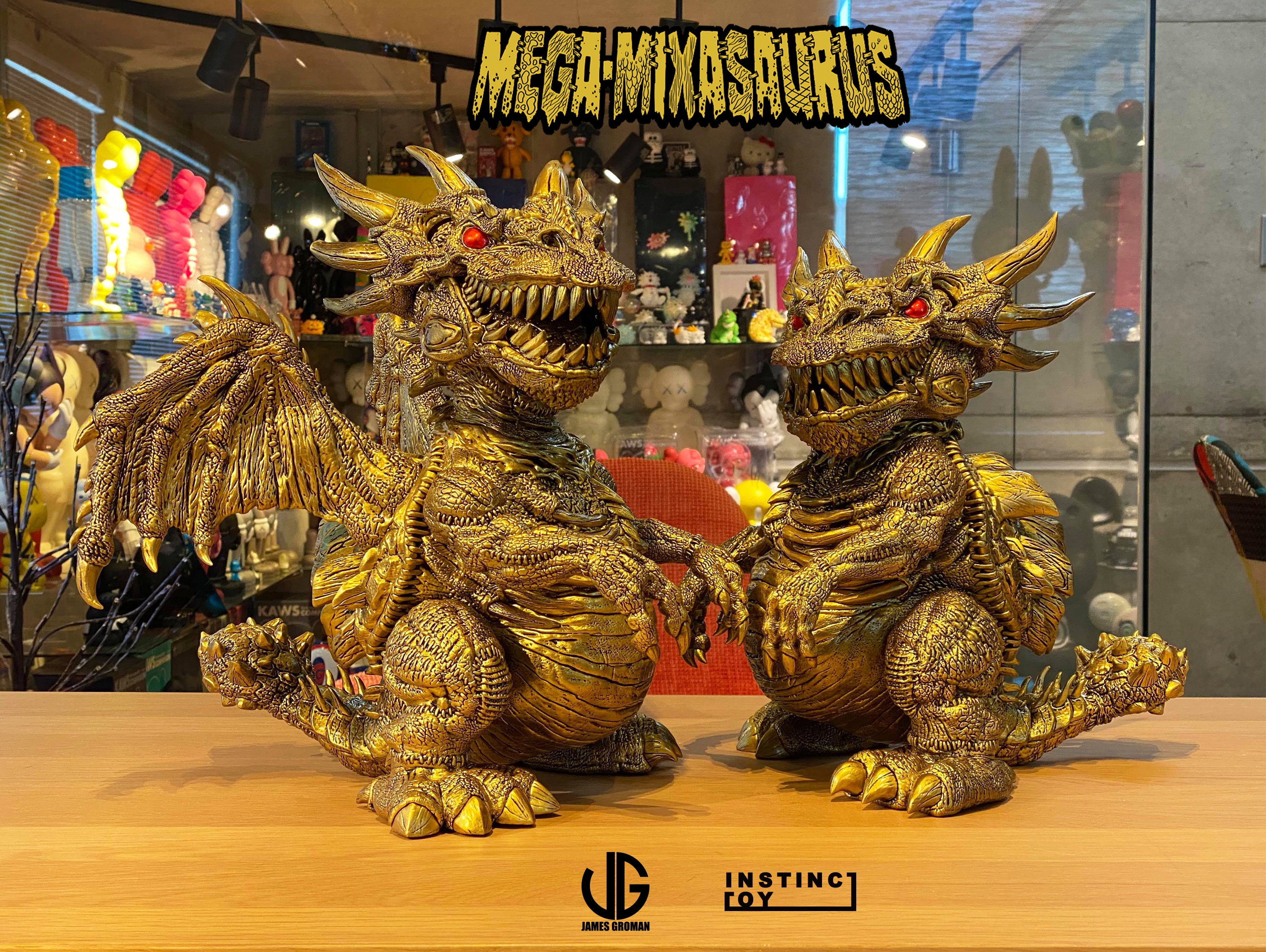 JAMES GROMAN × INSTINCTOY 