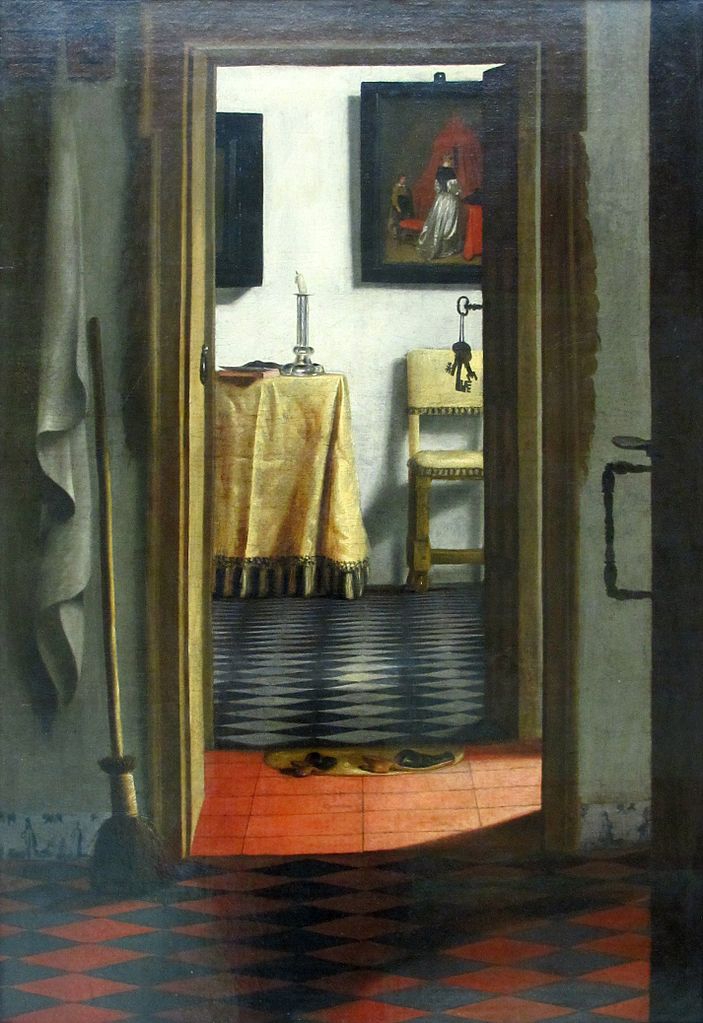 名品37】「室内履き」サミュエル・ファン・ホーホストラーテン作