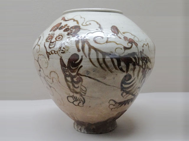 李朝の磁器 ひび割れあり 李朝の磁器 ひび割れあり GE】Y1059◇李朝