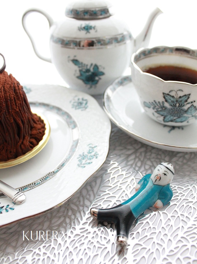 マンダリンおじさんを描く～私の作品 | ポーセラーツ・上絵付け教室