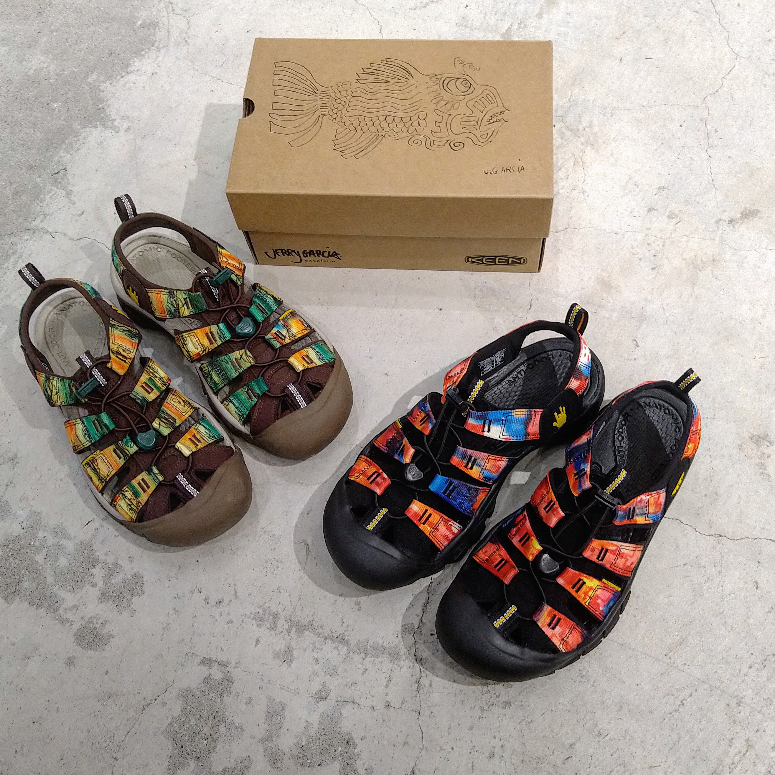 KEEN × Jerry Garcia by Grateful Dead【ヤマネブログ】| ボストン