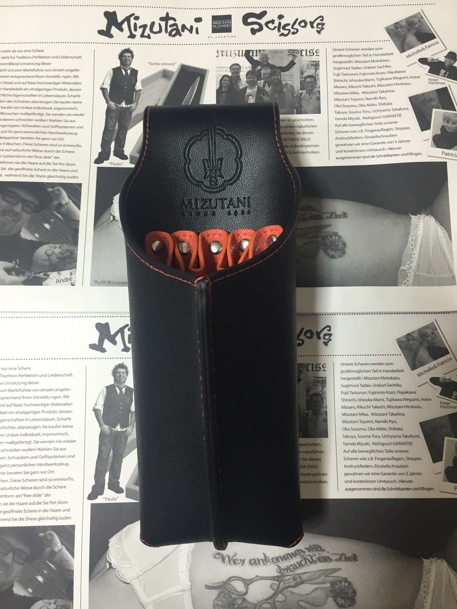 ミズタニシザーズの特典シザーケース | ミズタニシザーズ代理店