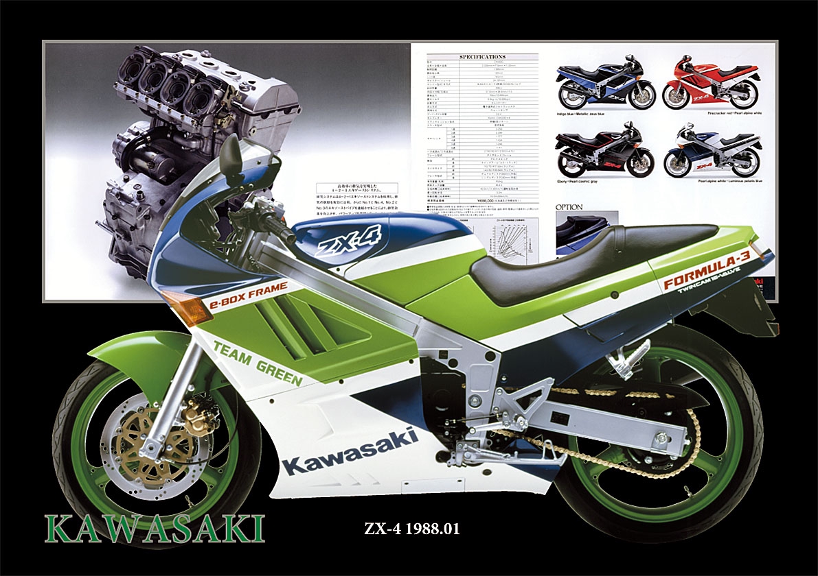 KAWASAKI ZX−4 1988 | 風倶楽部