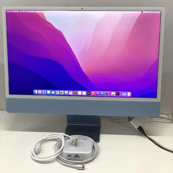 iMac 24インチ M1 2021 8GB 256GB A2439 極美品 ブルー | 中古スマホ