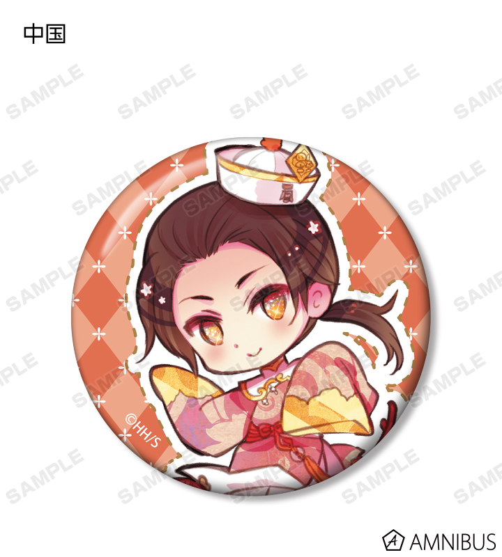 ヘタリア 中国 缶バッジ つのたりあ 50点セット ヘタリア 中国 缶