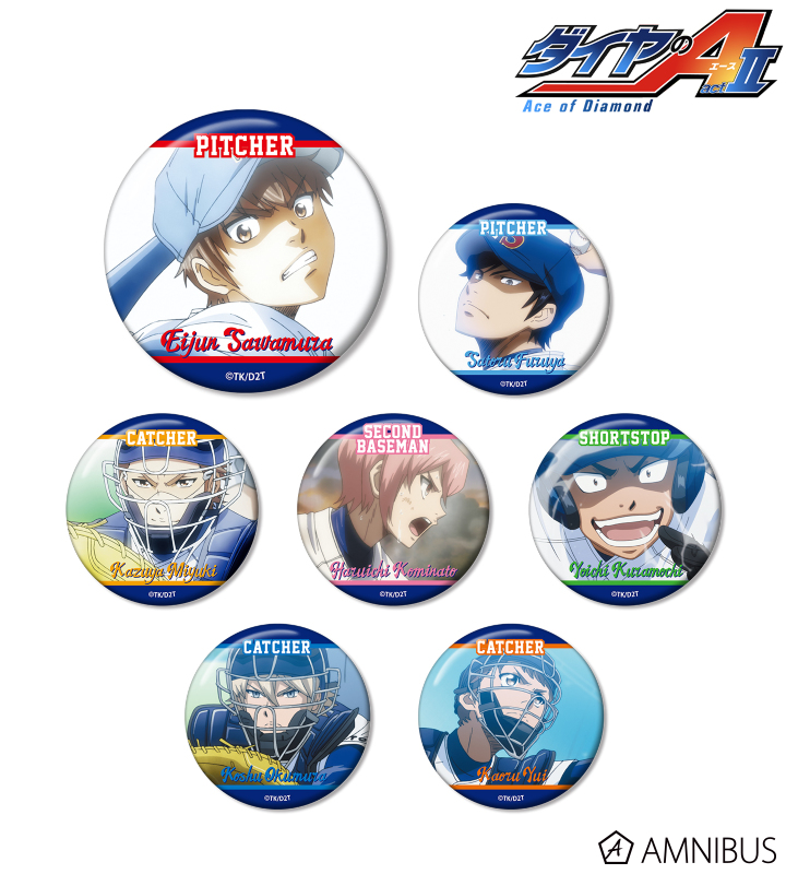 ダイヤのA actⅡ - トレーディング缶バッジ | AMNIBUS(アムニバス)
