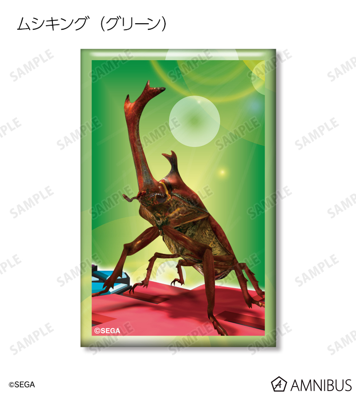 甲虫王者ムシキング - トレーディングスクエア缶バッジ | AMNIBUS