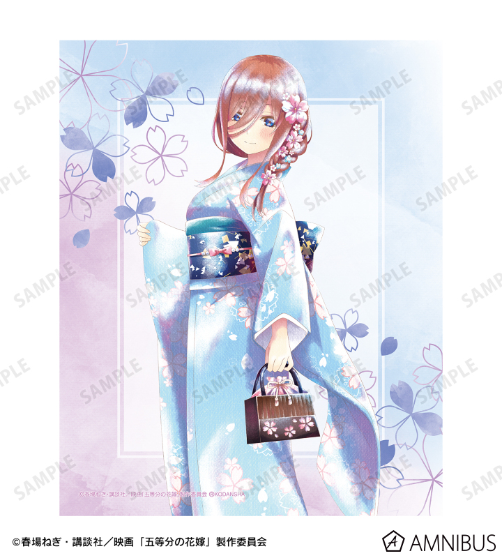 五等分の花嫁展 複製原画 中野三玖 売れ筋 五等分の花嫁 中野三玖 複製