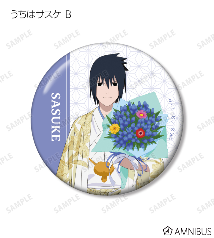 NARUTO ナンジャタウン 2010年 缶バッジ サスケ＆イタチ NARUTO