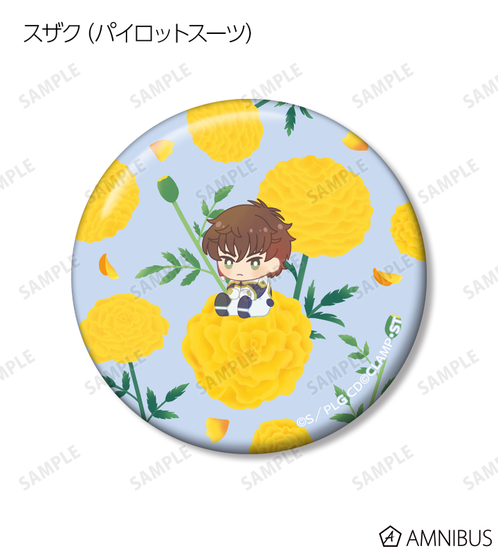 コードギアス 反逆のルルーシュ グラフアートデザイン 花ver. 缶バッジ