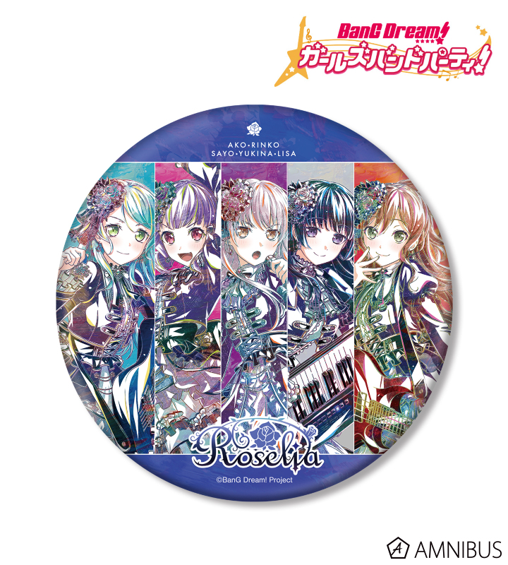 バンドリ Roselia アーティスト 缶バッジ 今井リサ 中島由貴 BanG