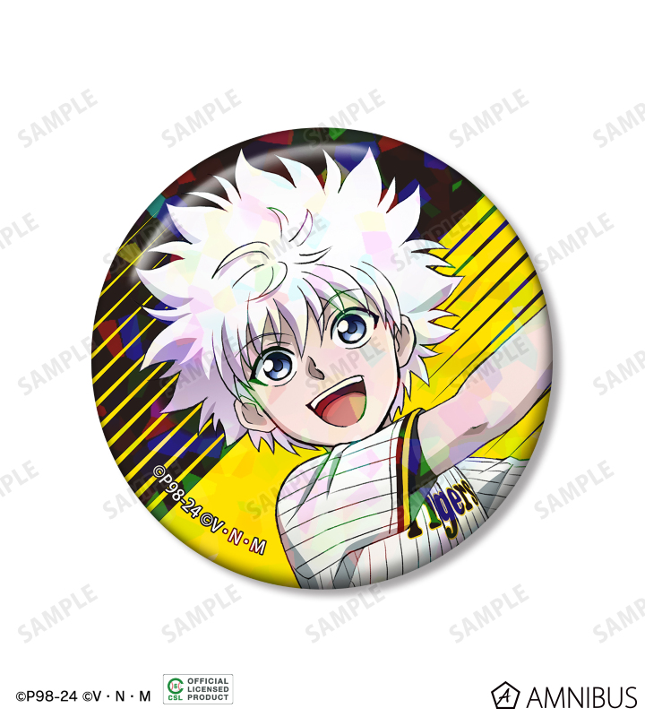 HUNTER×HUNTER J-WORLD ビッグ缶バッジ ゴン キルア HUNTER×HUNTER J