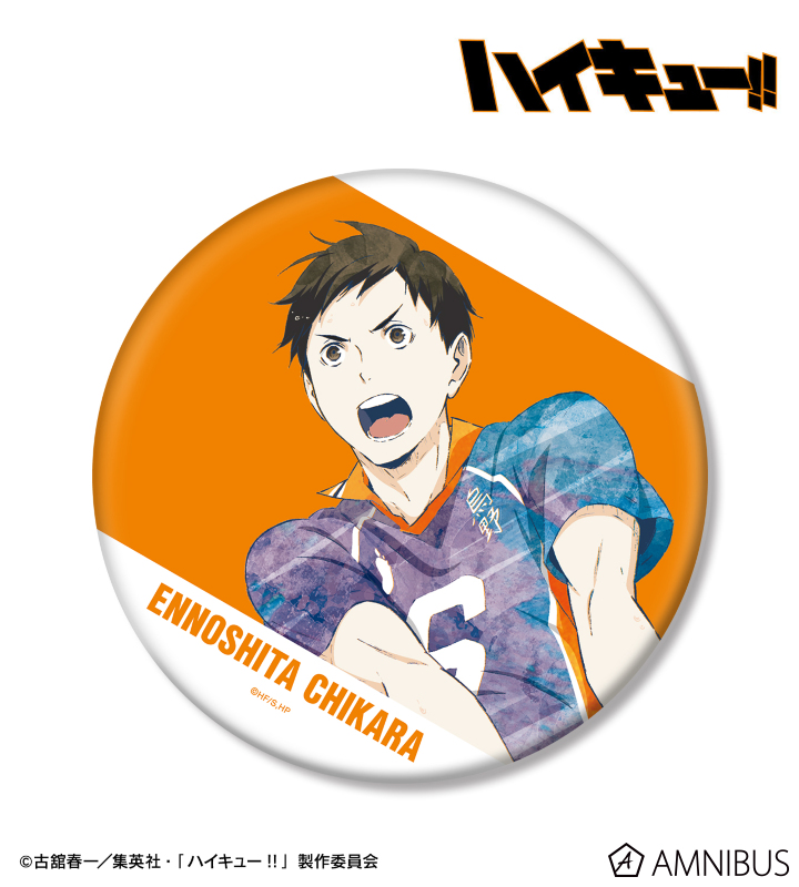 ハイキュー J-World TOKYO坂之下商店 宮城フェスホロ缶バッジ 縁下