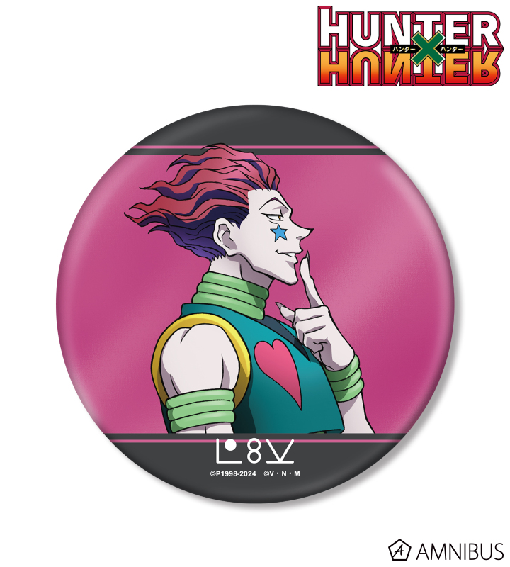 ハンターハンター アルカ ヒソカフェ 缶バッジ ハンターハンター