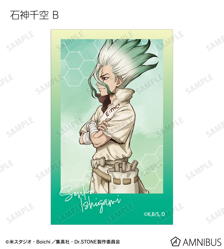 Dr.STONE 石神千空 イラストカード×80 Dr.STONE 石神千空 イラストカード