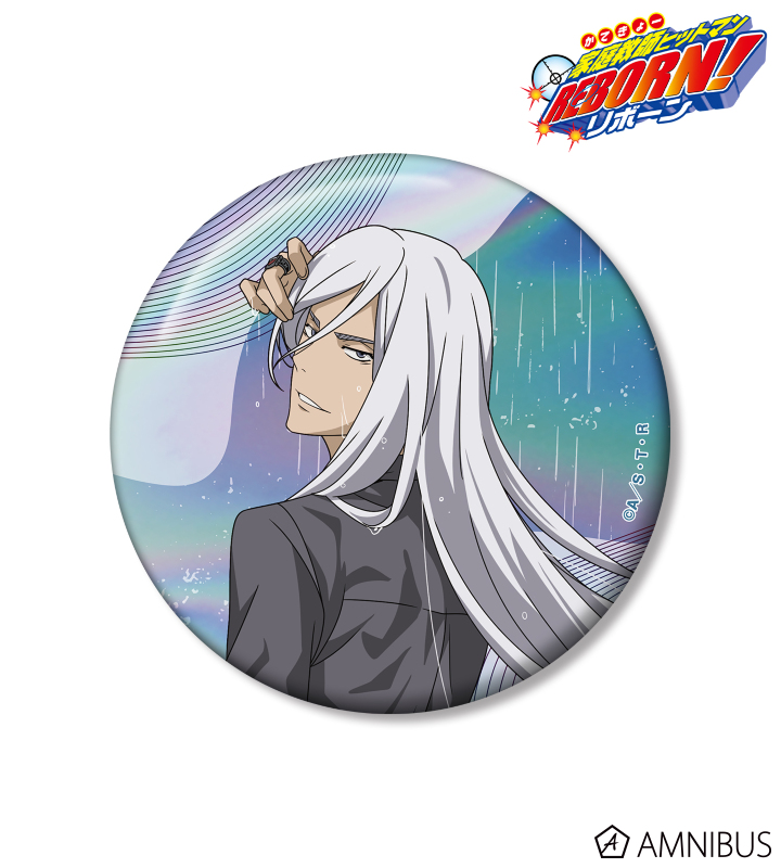 家庭教師ヒットマンREBORN j-world限定 六角型缶バッジ スクアーロ③