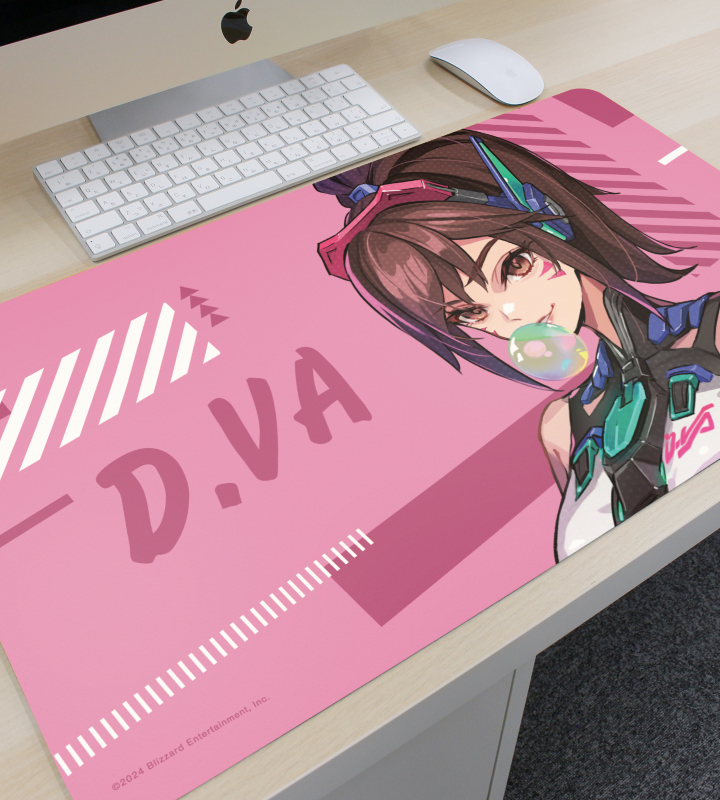 オーバーウォッチ 2 - POKImariさんイラスト D.Va マルチデスクマット