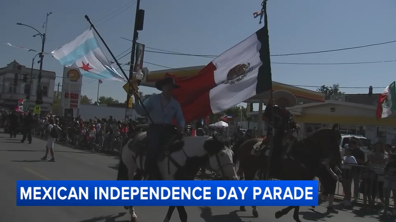 Chicago Mexican Independence Day Parade held in Little Village as