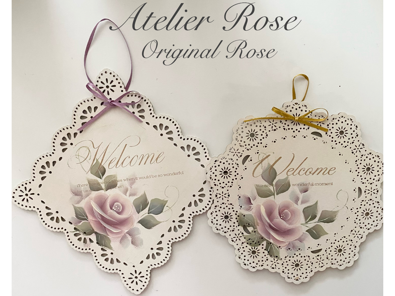 花のトールペイント体験＊【マーガレット・サクラから選べる】世界で1