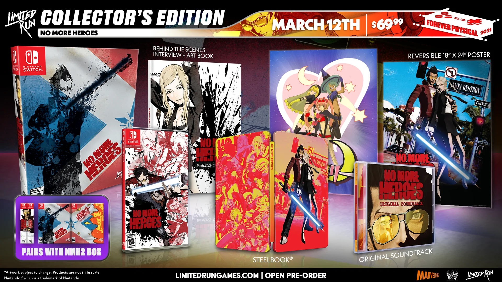 Switch Limited Run #99: No More Heroes Collector's Edition