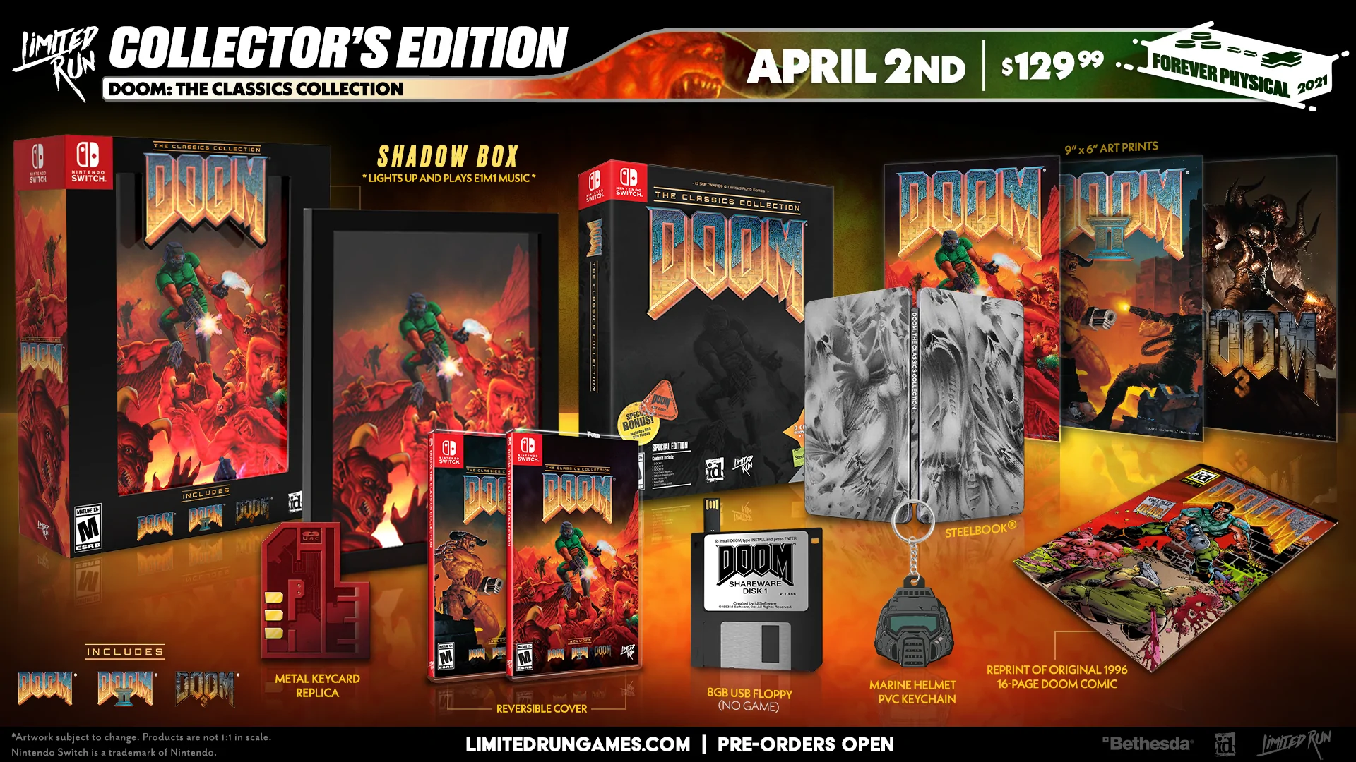 Switch Limited Run #102: DOOM: The Classics Collection Collector's