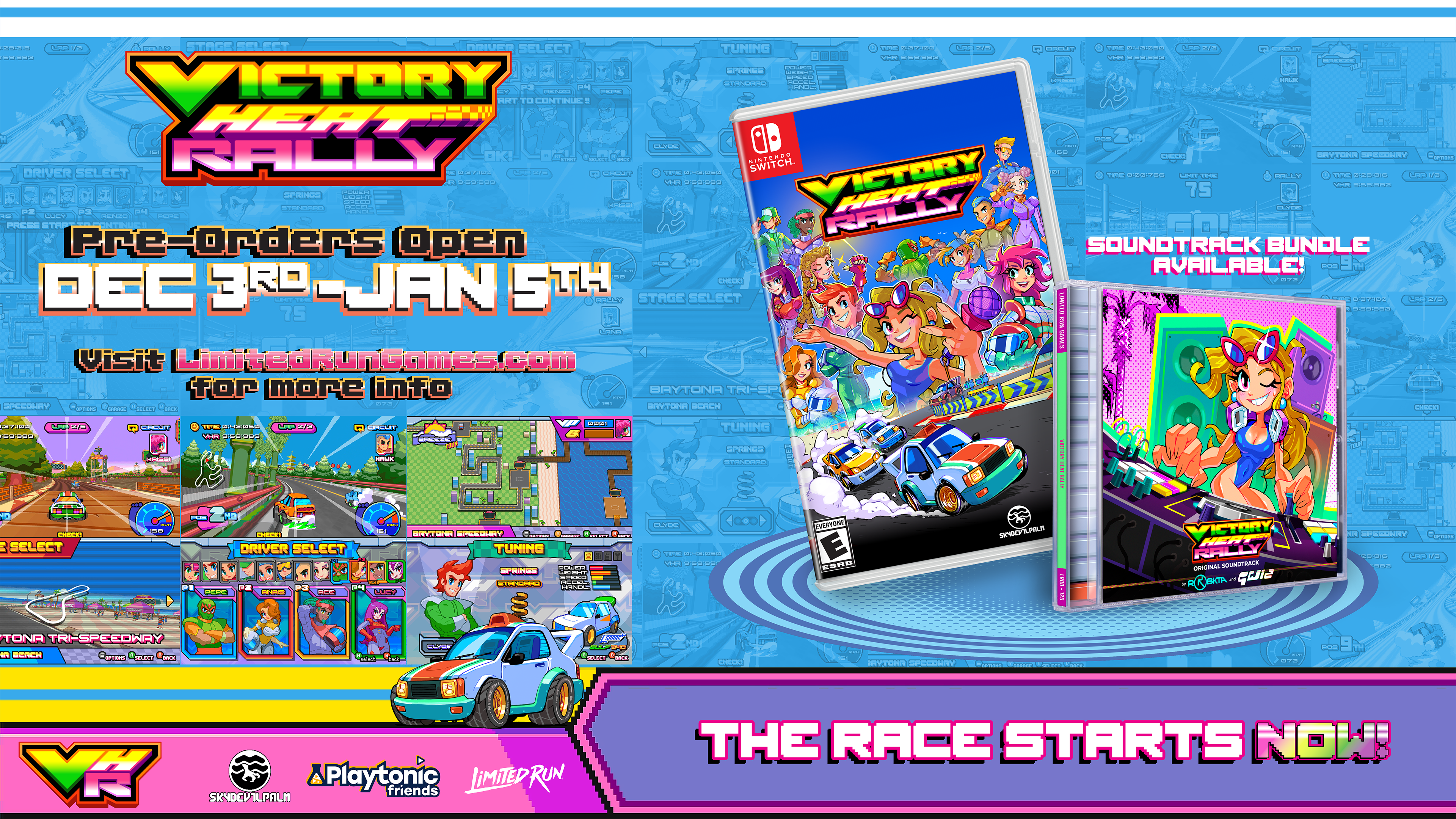 Victory Heat Rally (Switch) – Limited Run Games