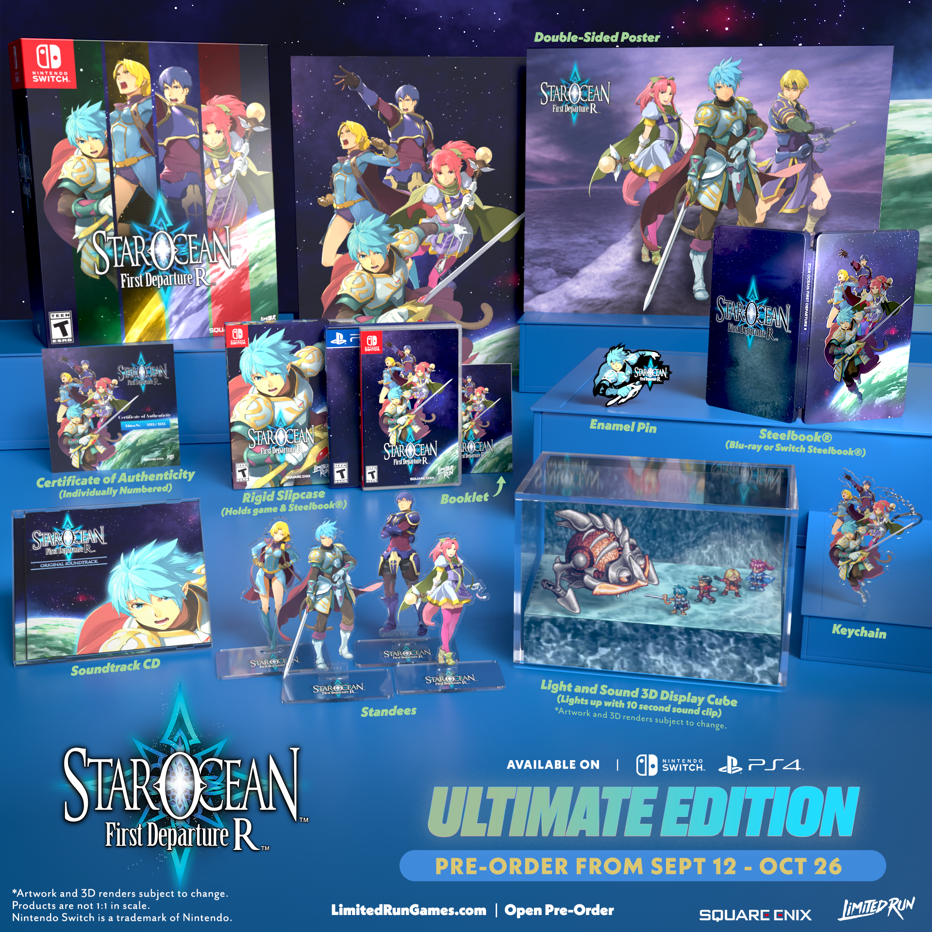 STAR OCEAN First Departure R Ultimate Edition (Switch, PS4