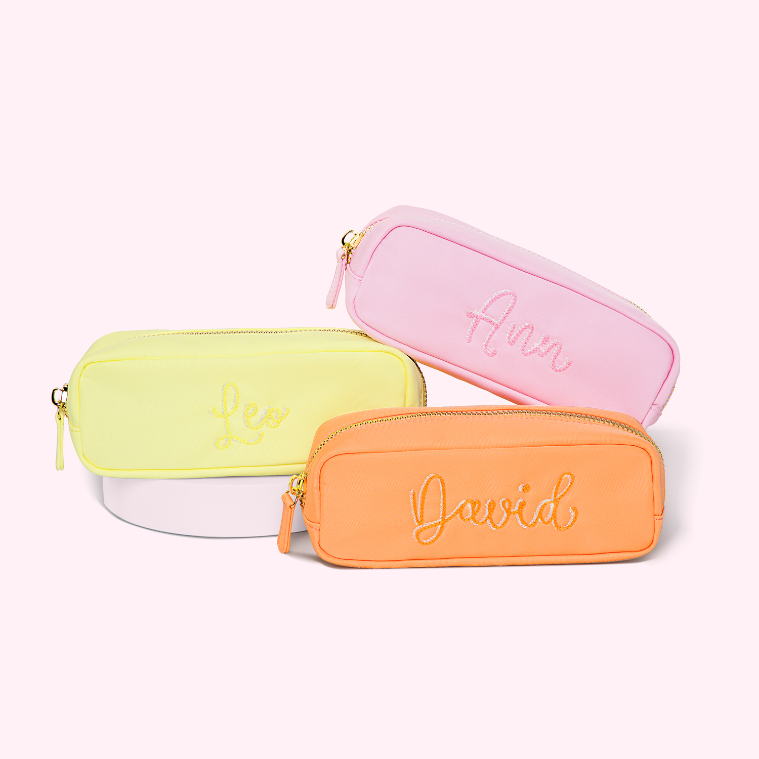 Custom Embroidered Pencil Pouches & Cases - Customizable | Stoney