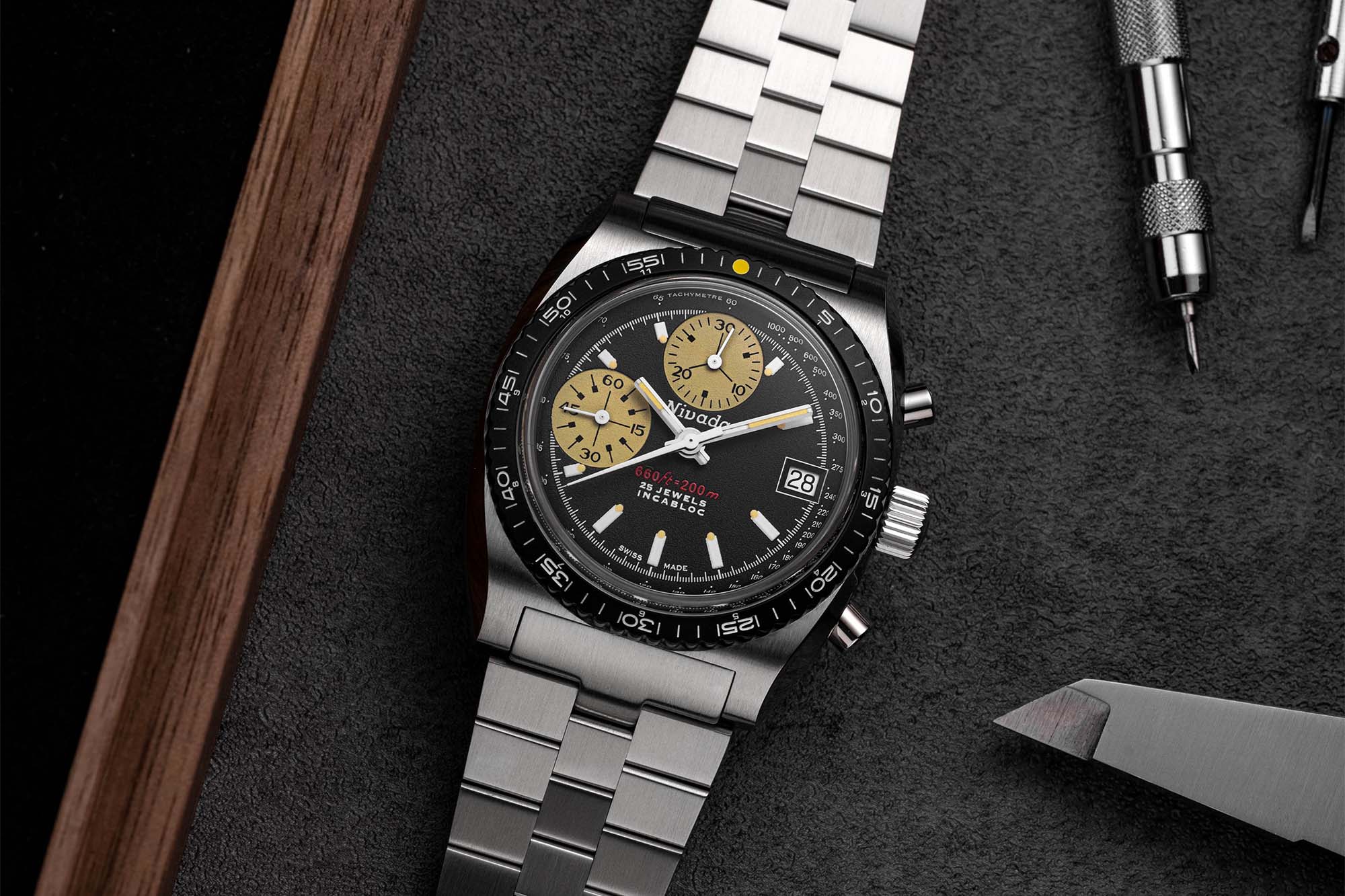 Nivada Grenchen Chronosport – Windup Watch Shop