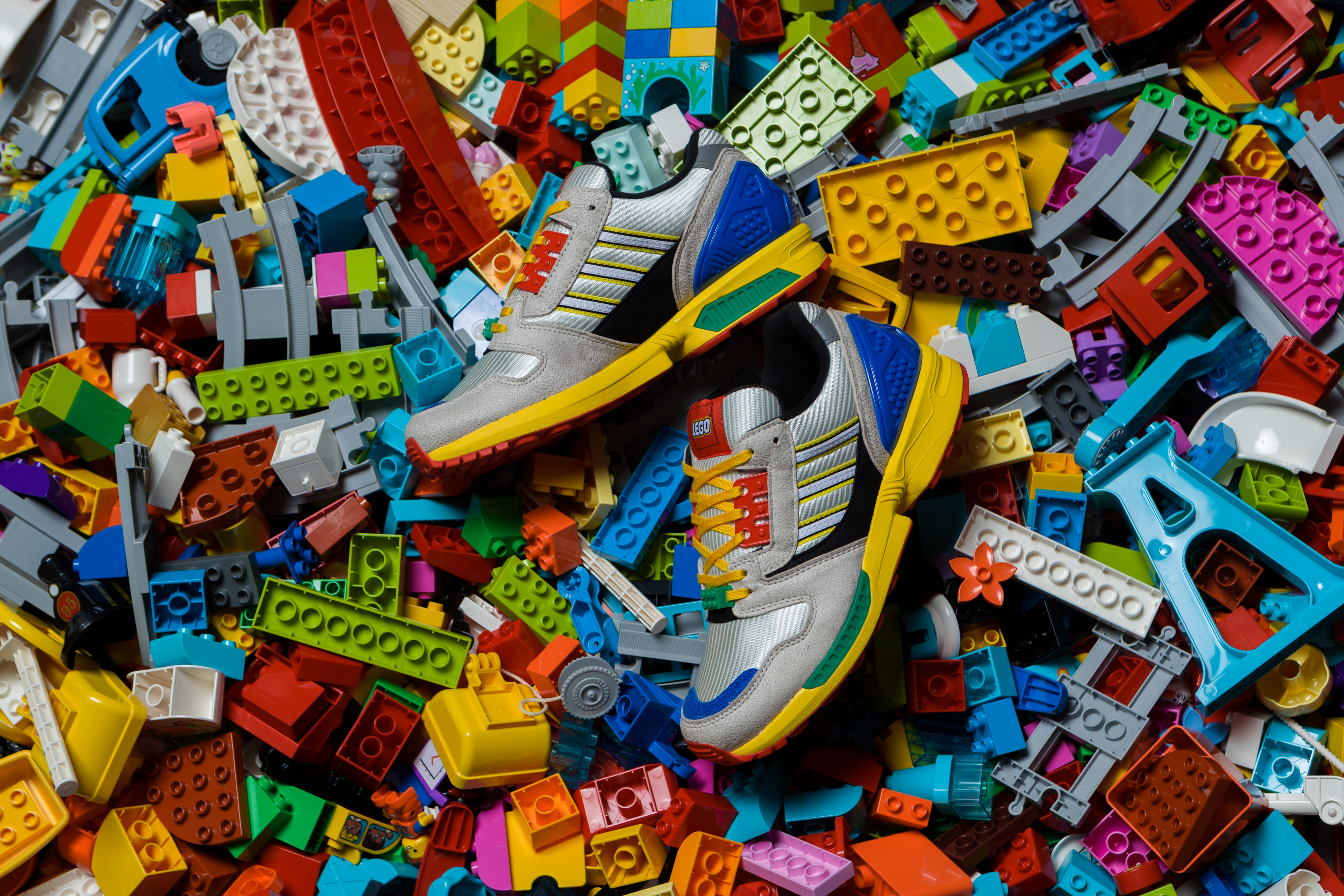 Launches - L is for Lego: adidas Originals A-ZX Lego ZX 8000 | UP
