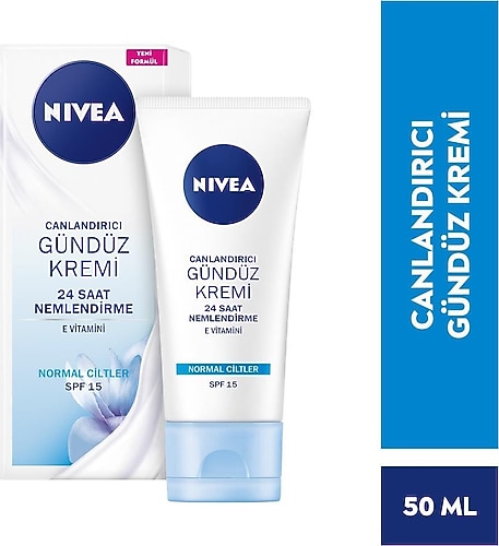 Nivea Essentials Canlandırıcı Normal Ciltler için Spf 15 Tüp