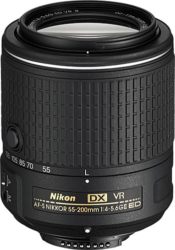 Nikon AF-S DX Nikkor 55-200mm f/4-5.6G ED VR II Lens Fiyatları