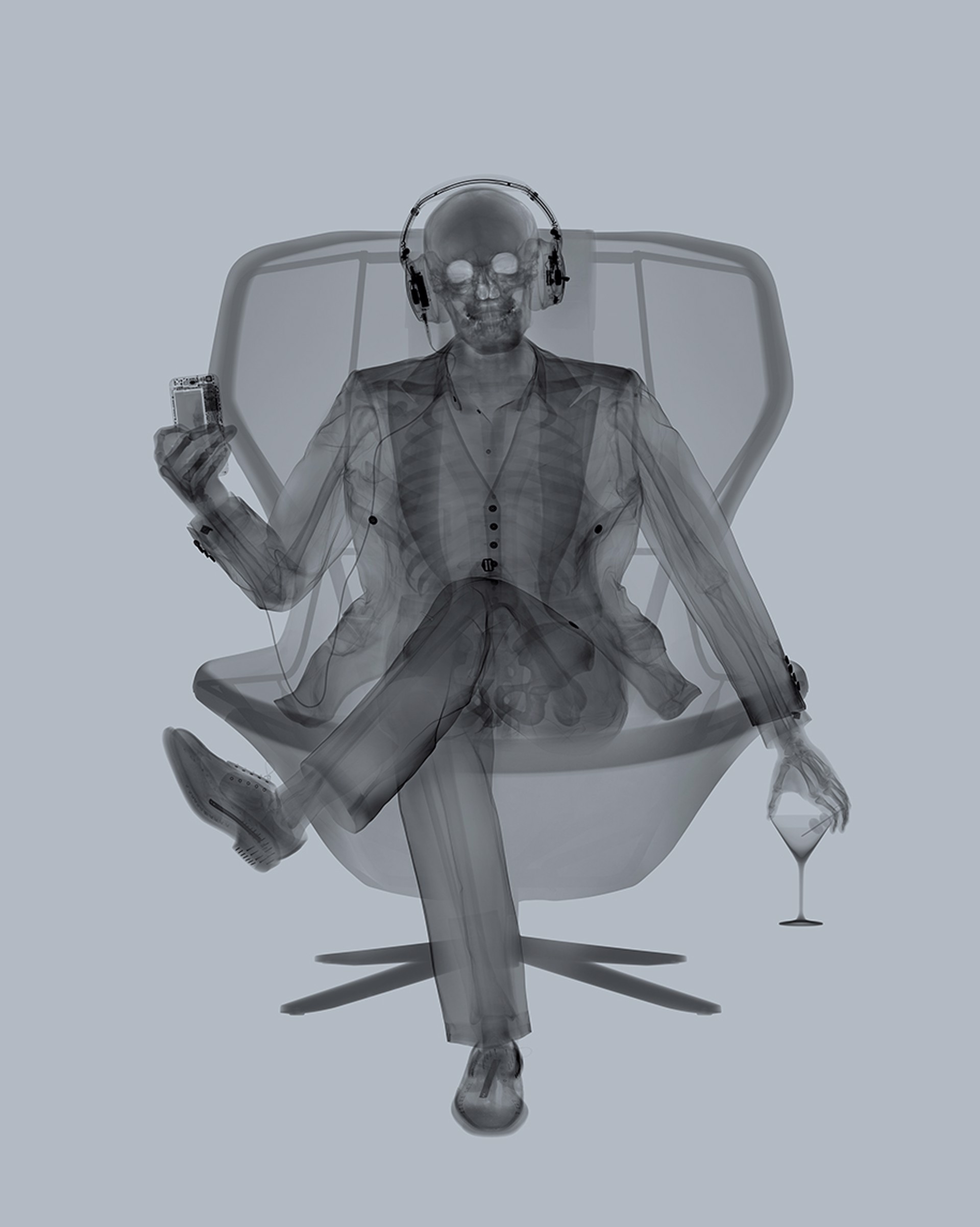 Easy Listener Grey by Nick Veasey | Quidley & Company