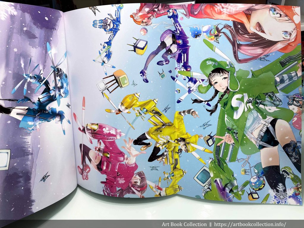 開箱．畫集】大暮維人｜Sky＆：大暮維人畫集- Art Book Collection