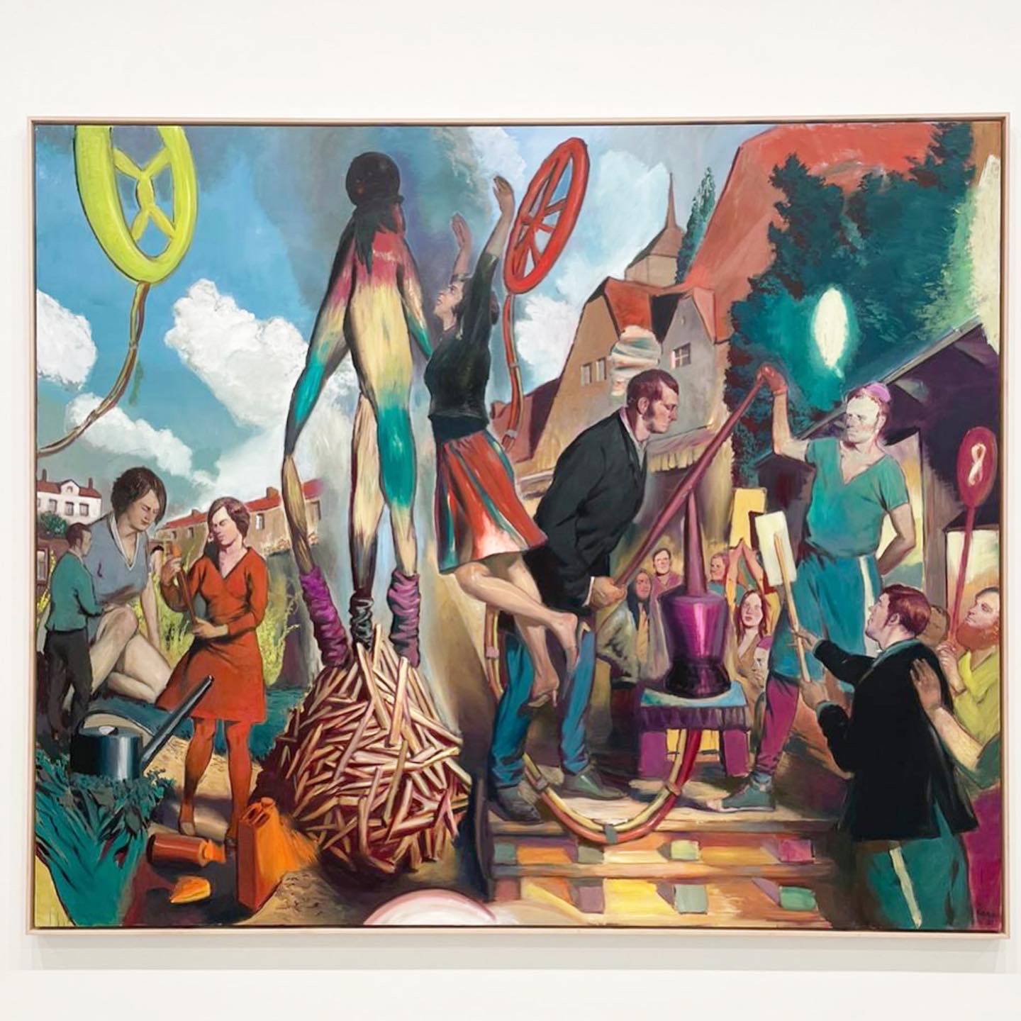New York – Neo Rauch: “The Signpost” at David Zwirner Through