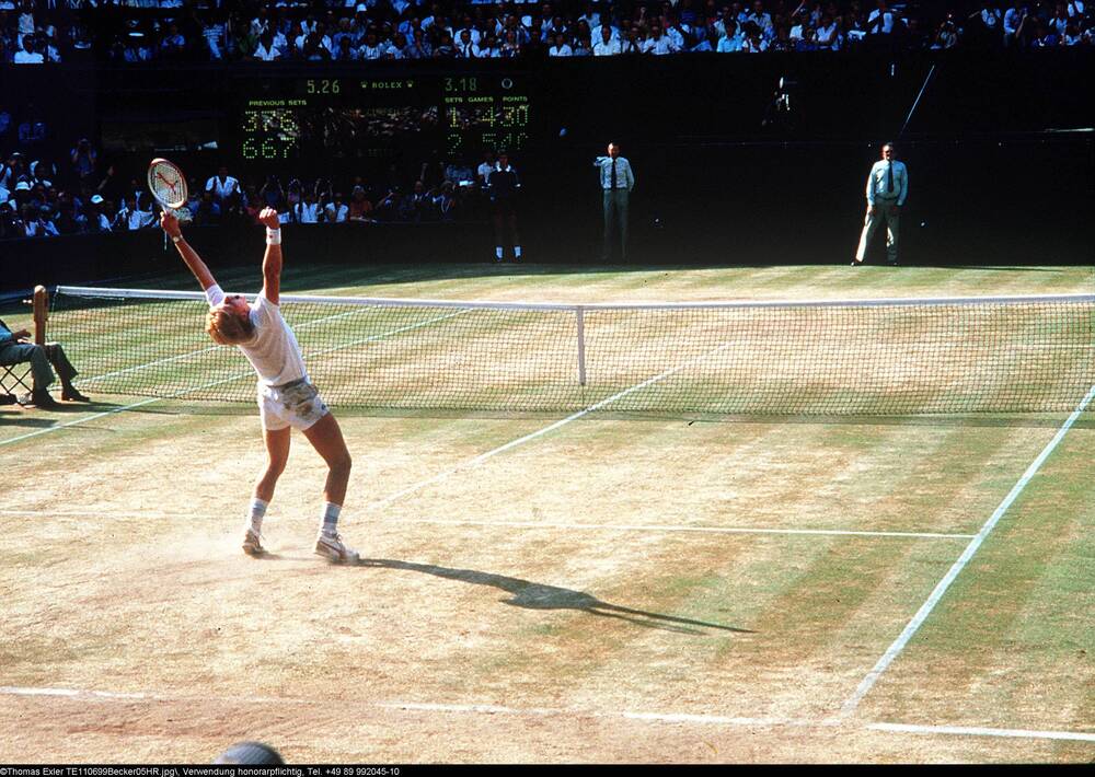 希少】ボリス ベッカー(写真集)Triumph in Wimbledon 希少】ボリス