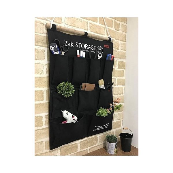 高儀 ZakーSTORAGE ウォールポケット ブラック WPー400B 4907052650367