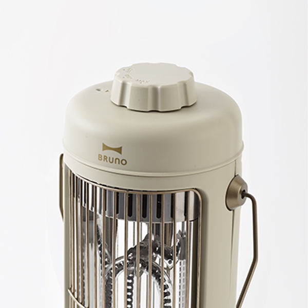 BRUNO カーボンヒーターNOSTAL STOVE S(グレージュ) BOE117-GRG 1個