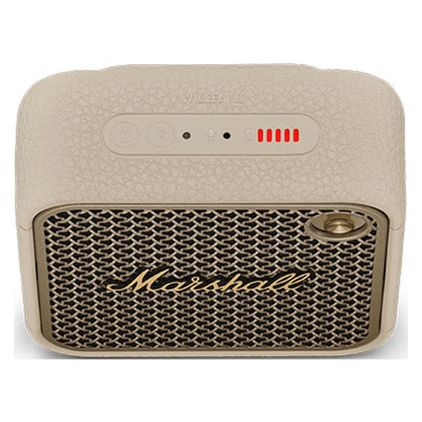 Marshall ワイヤレスポータブル防水スピーカー/クリーム WILLEN2-CREAM