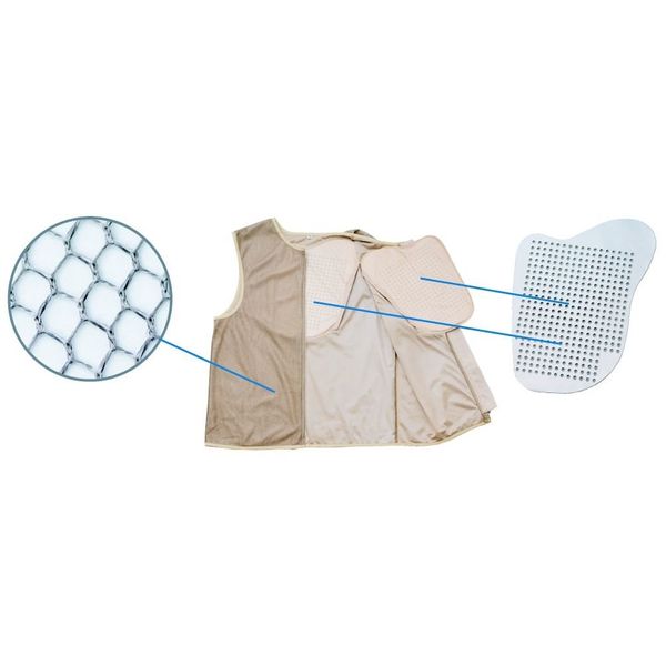 メディカル・エイド ペースメーカ・ICD等電磁波防護服 MGベストVIP 左