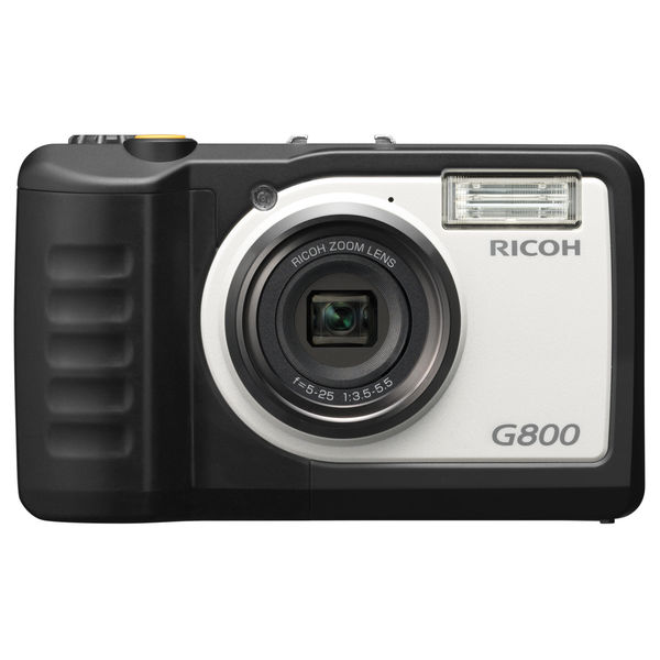リコー デジカメ G800+DB-65 SET ホワイト バッテリー追加セット