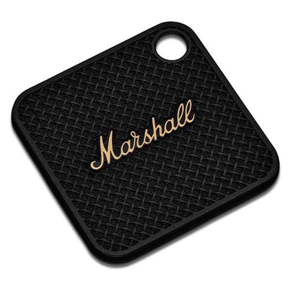 Marshall ワイヤレスポータブル防水スピーカー/ブラック&ブラス