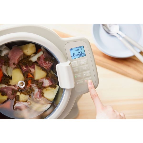 アイリスオーヤマ 自動かくはん式調理機 CHEF DRUM DAC-IB2-C