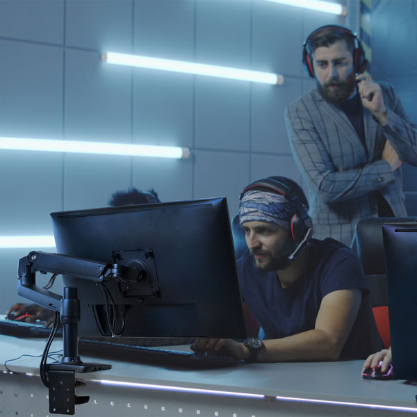 エルゴトロン LX モニターアーム マットブラック 34インチ(3.2～11.3kg