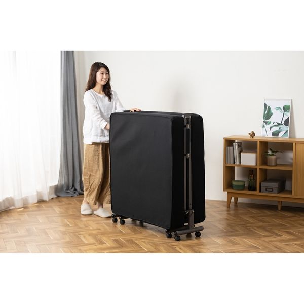 アイリスオーヤマ 折りたたみベッド OTB-PSN 1台（直送品） - アスクル