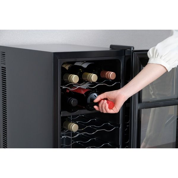 アイリスオーヤマ ワインセラー 50L IWC-P182A-B 1台 - アスクル